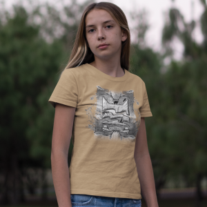Warriorcats Etched Riverclan Tee