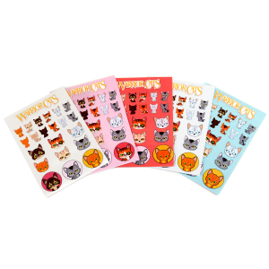 Warrior Cats - Sticker Set - 5 Sheets