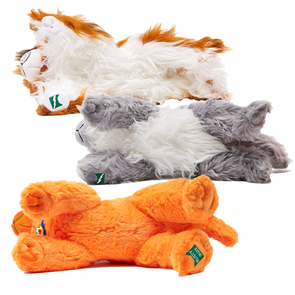 SET OF 3 LARGE PLUSH - Mapleshade. Bristlefrost & Rusty - Image 4
