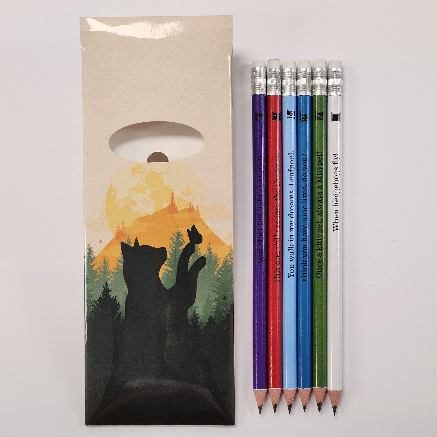 Warrior Cats Set of 6 HB Pencils - Image 6