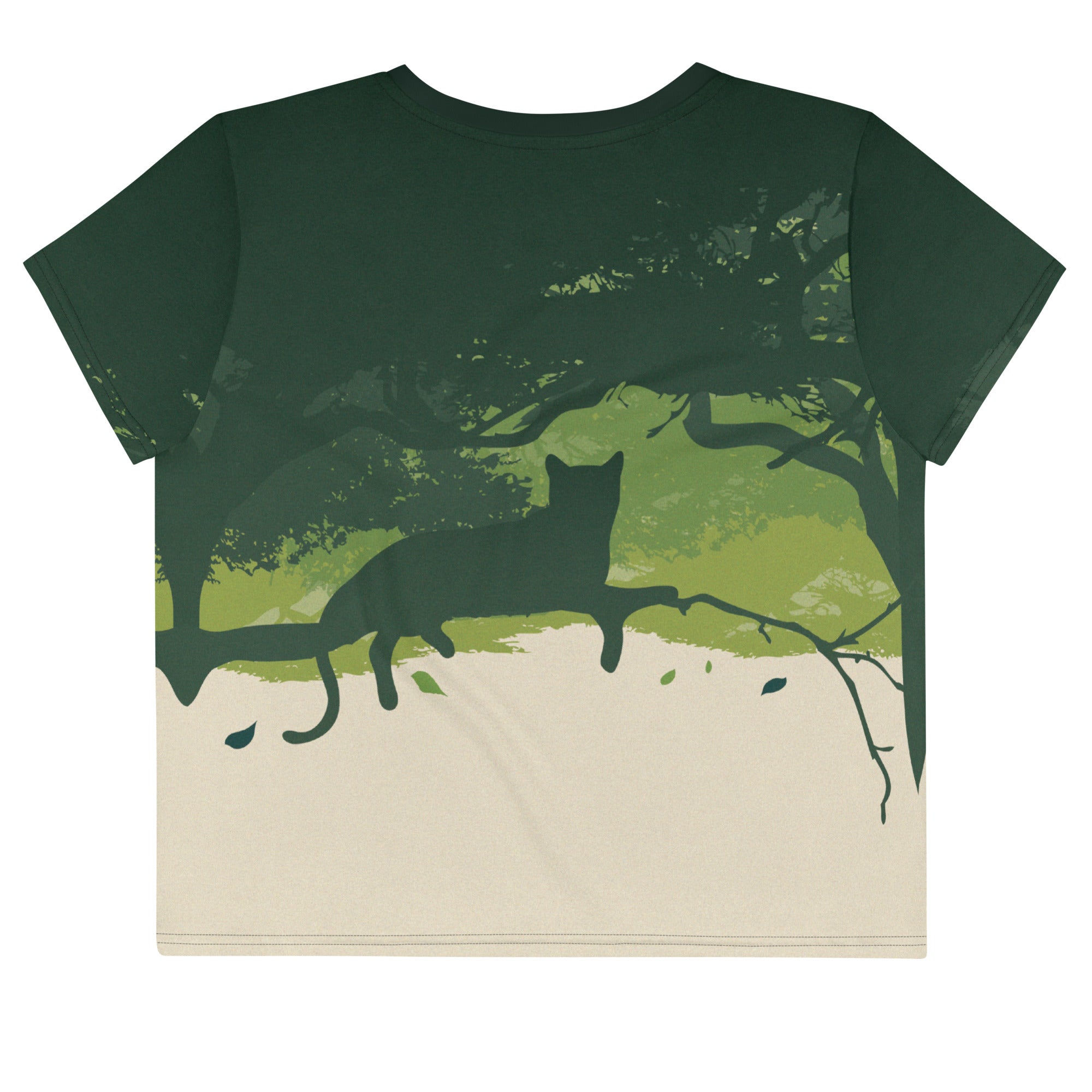 SkyClan Epic Poster Adult Ladies Crop T-Shirt - Image 2