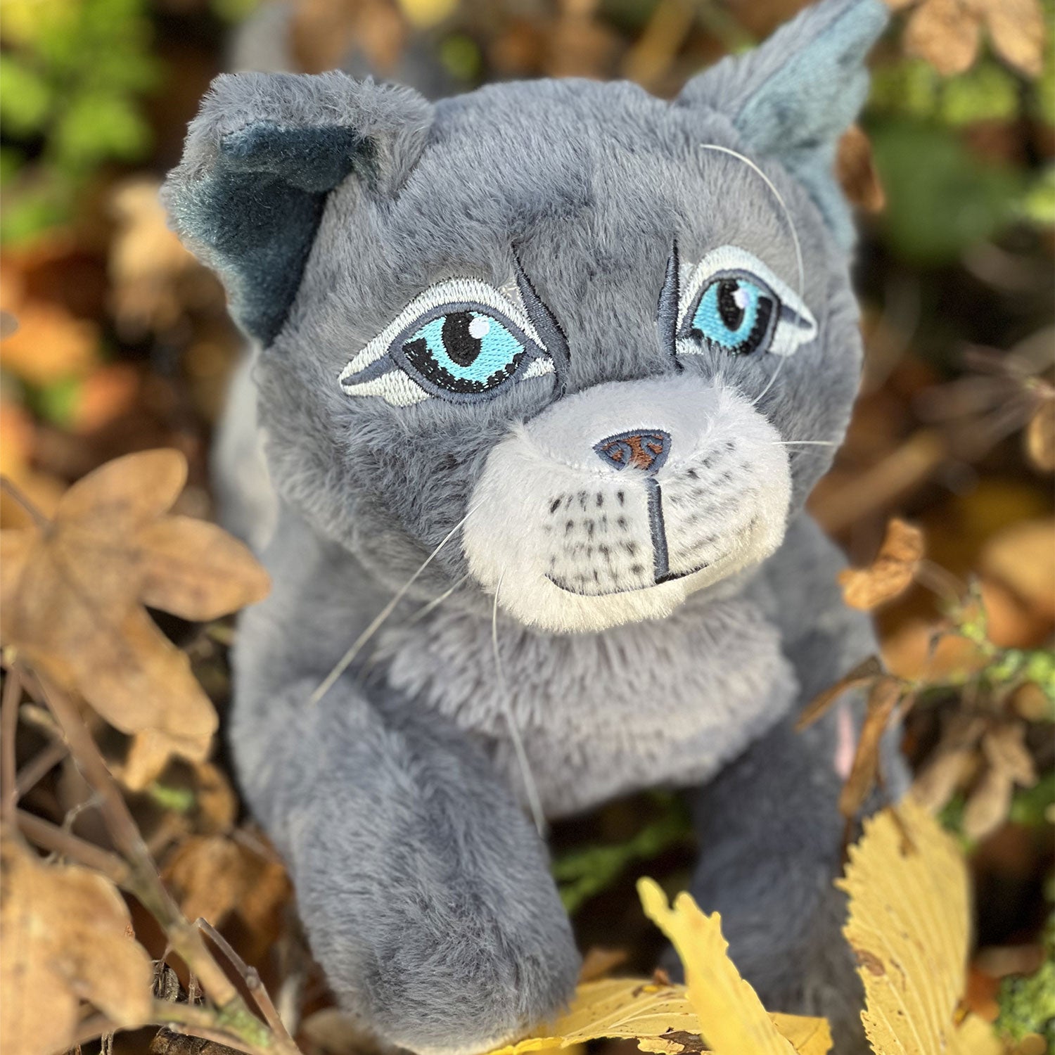 Bluestar Large Plush Cat - Image 2